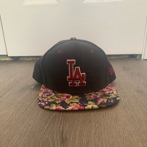 LA 9fifty Snapback Floral Worn Once
